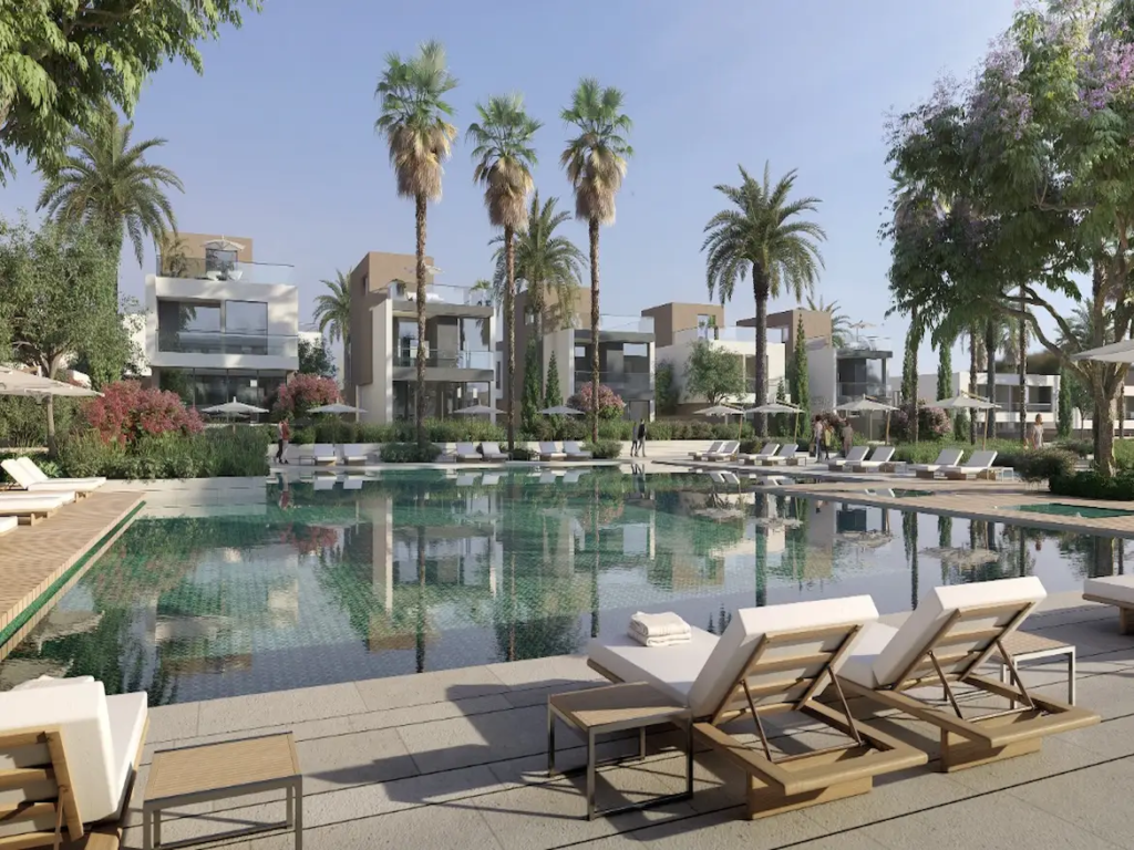 Il Bayou Sahl Hasheesh pool & Villas buildings