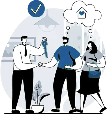 Aqar Property Agent serving clients icon