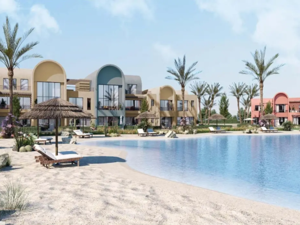 Kamaran El Gouna homes sand pool view