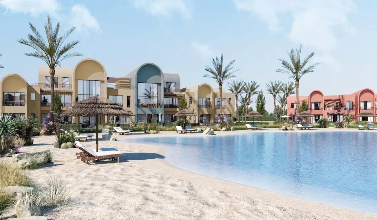 Kamaran El Gouna homes sand pool view