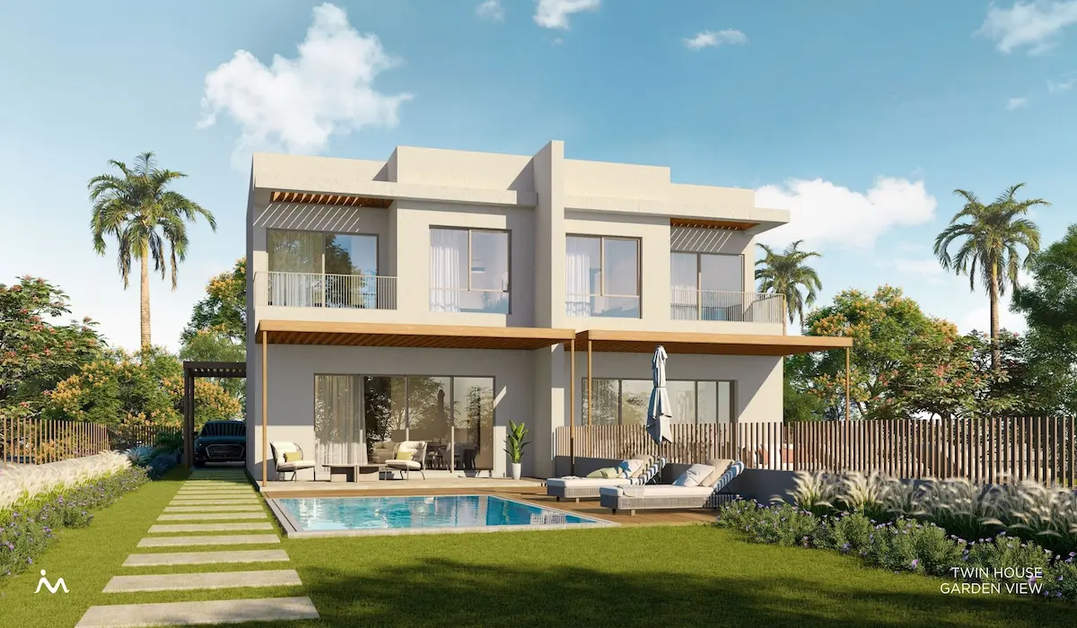 Makadina Twin House Garden View