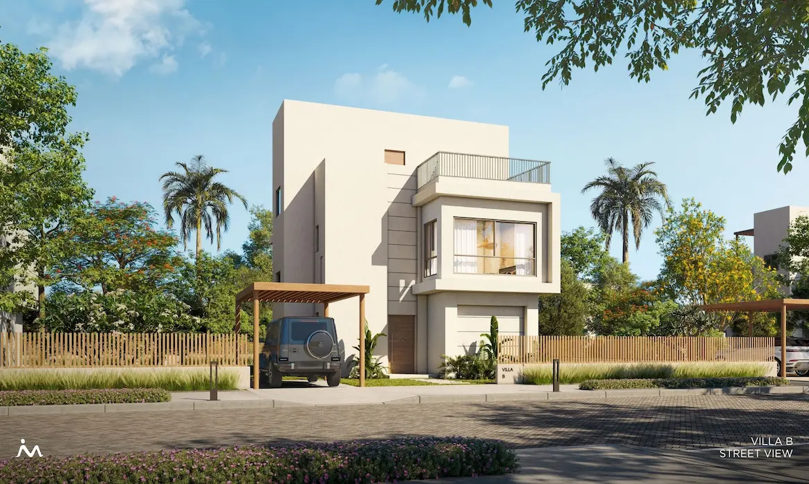 Makadina Villa Type B Street View