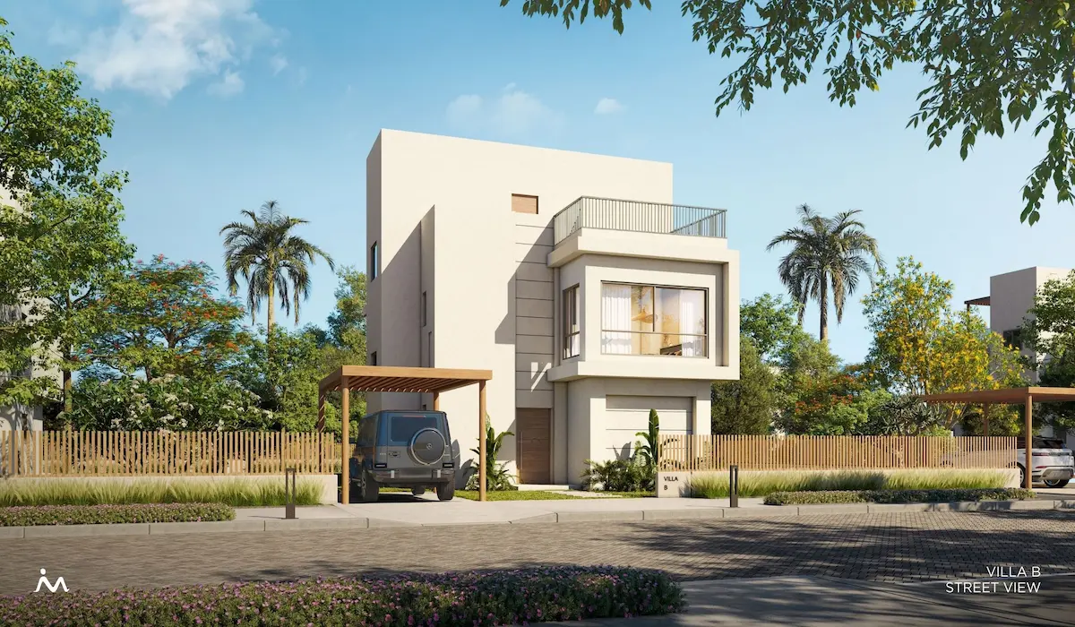 Makadina Villa Type B Street View