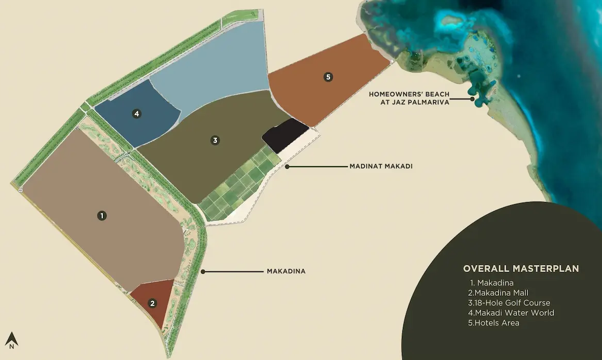 Makadina by Travco Properties Master Plan