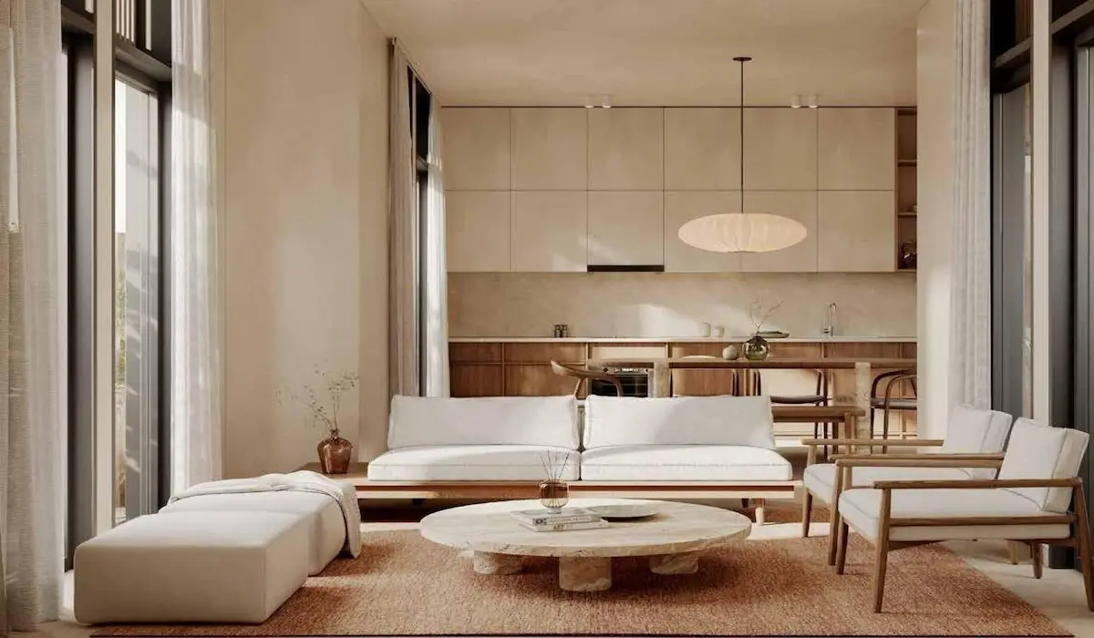 Tuban El Gouna 3 Beds Apartment Living Room