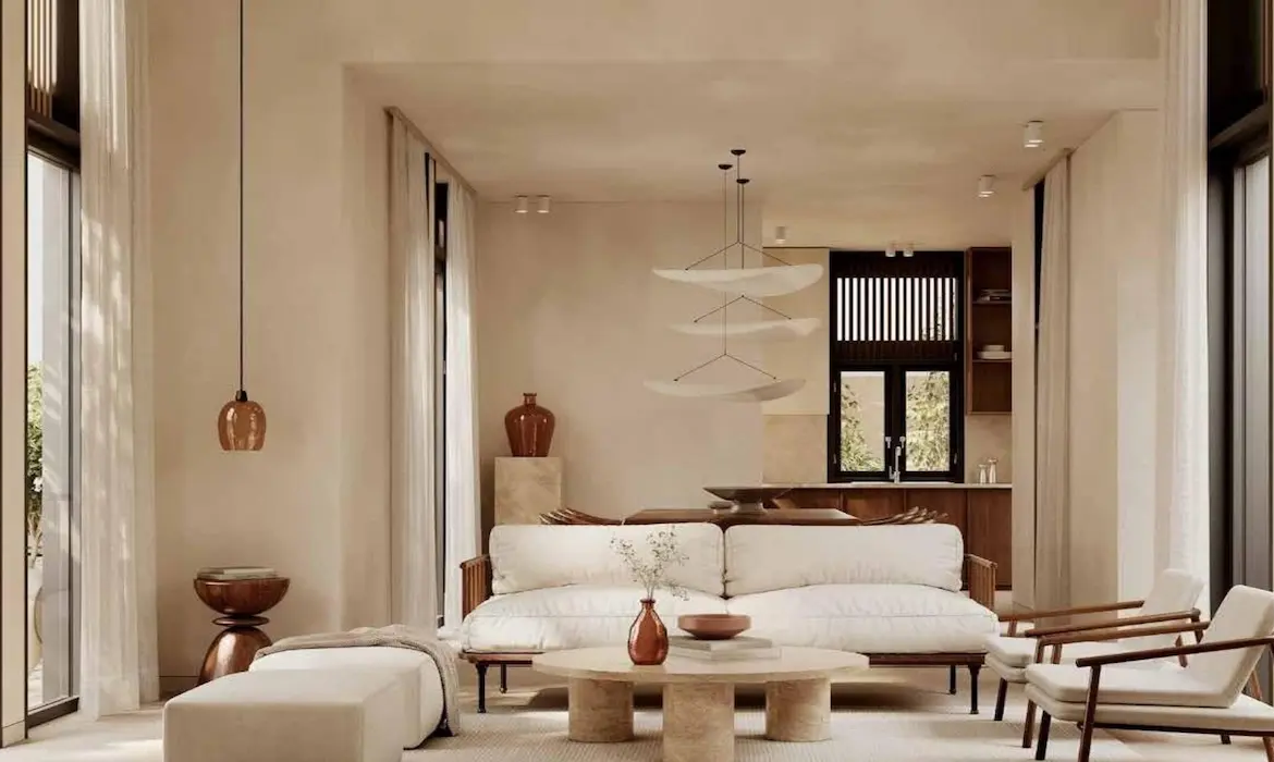 Tuban El Gouna 4 Beds Apartment Living Room