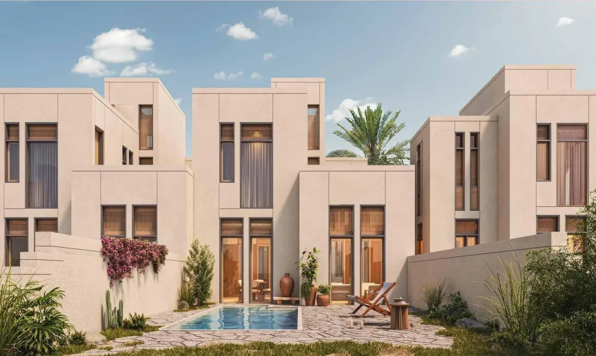 Tuban El Gouna Townhouse Back Yard