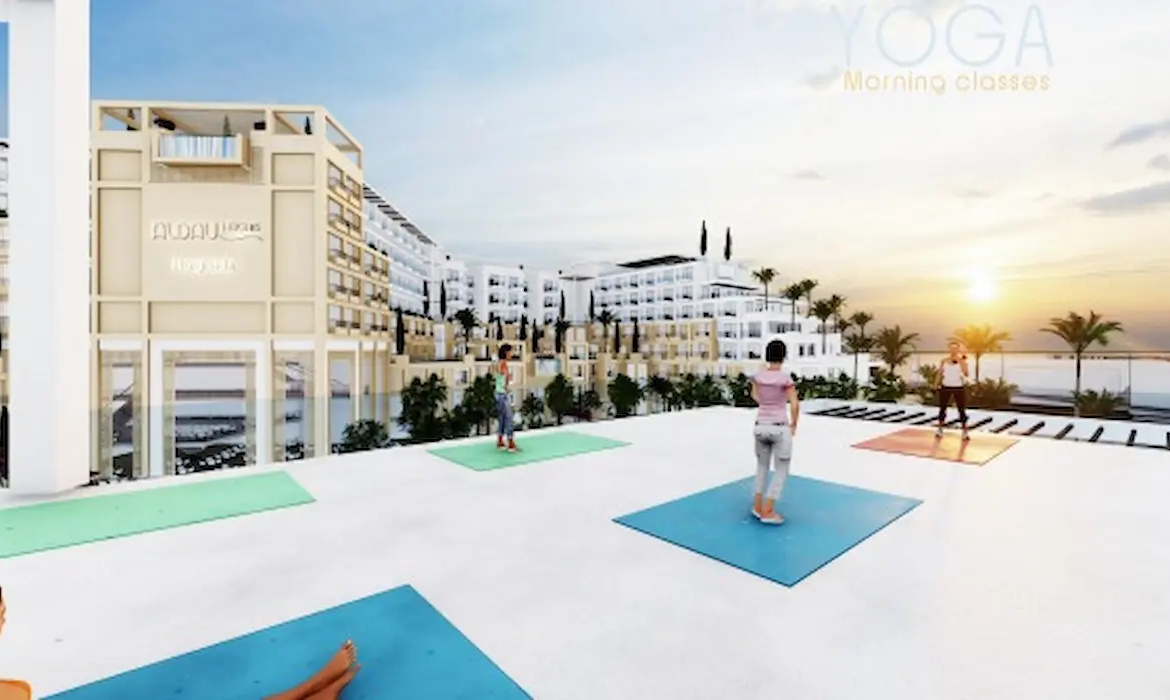 Aldau Penta Hurghada Meditation area for Yoga