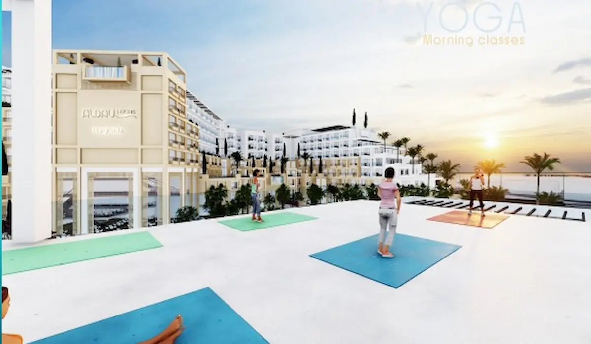 Aldau Penta Hurghada Meditation area for Yoga