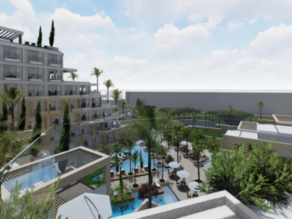 Aldau Penta Hurghada pools & buildings layout