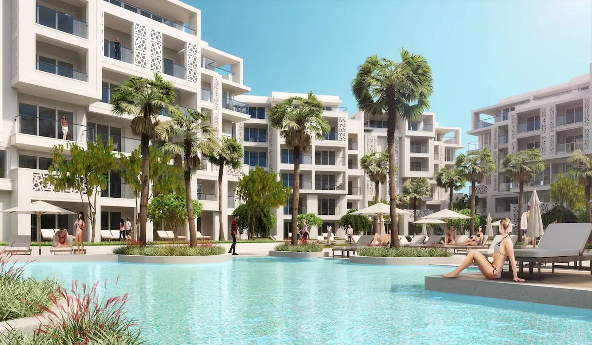Aldau Strand Pools & Buildings