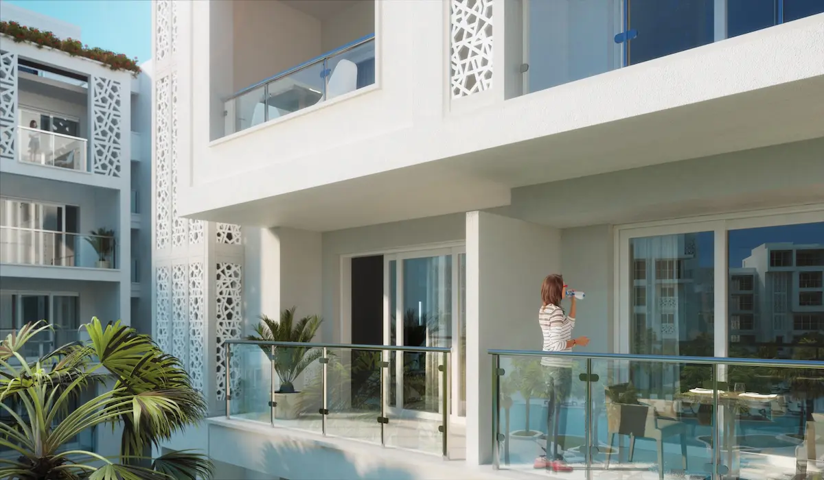 Aldau Strand Hurghada Building Balcony