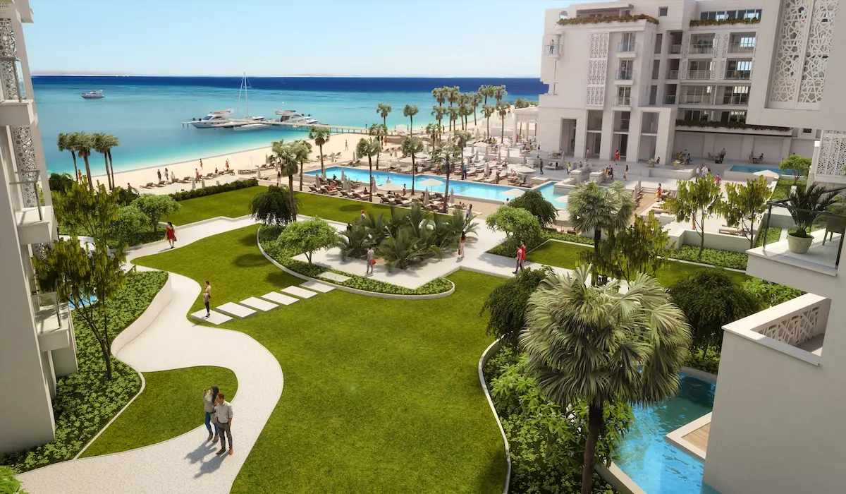 Aldau Strand Hurghada Pools, Beach, Landscape & Buildings