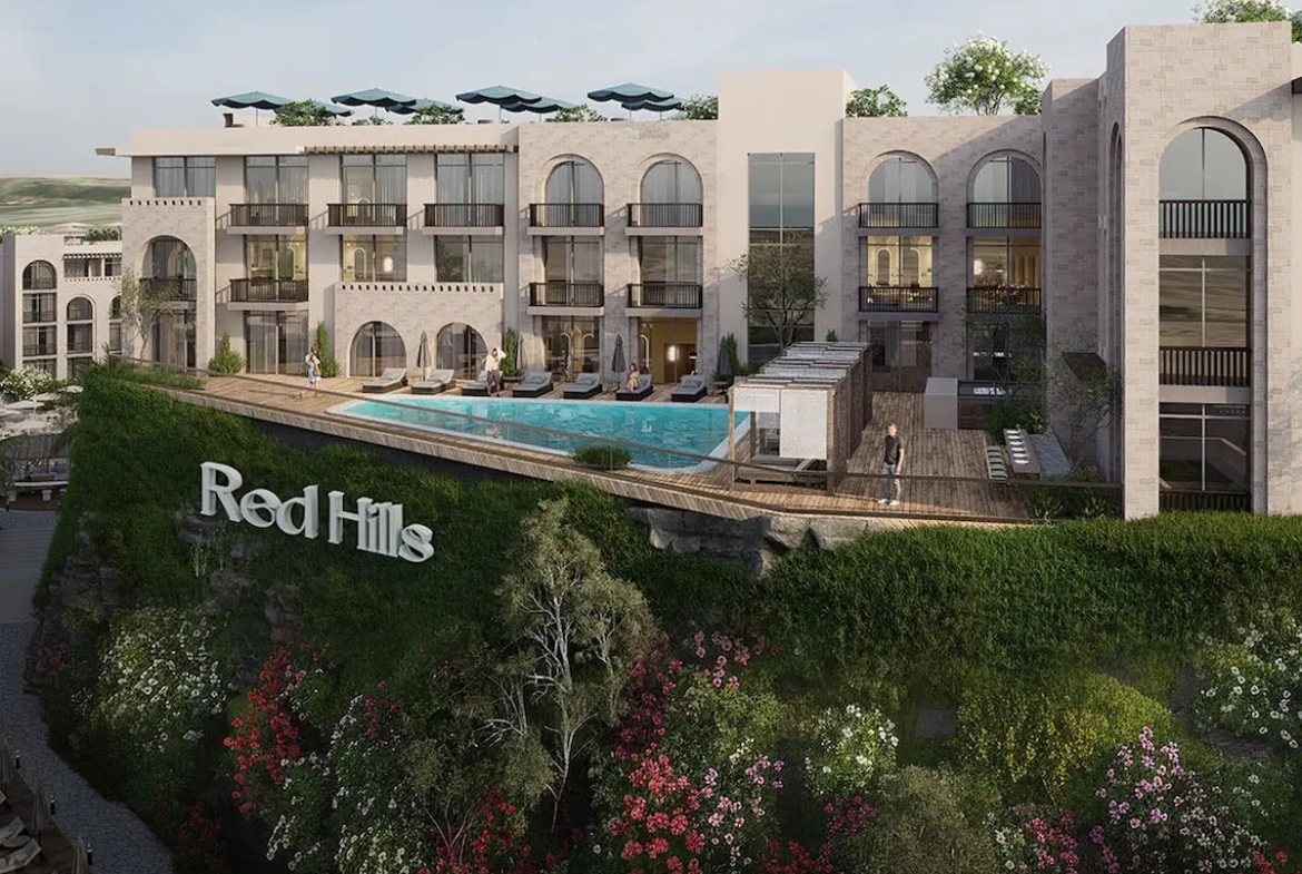 Red Hills Sahl Hasheesh Pool & Up Hills Buildings