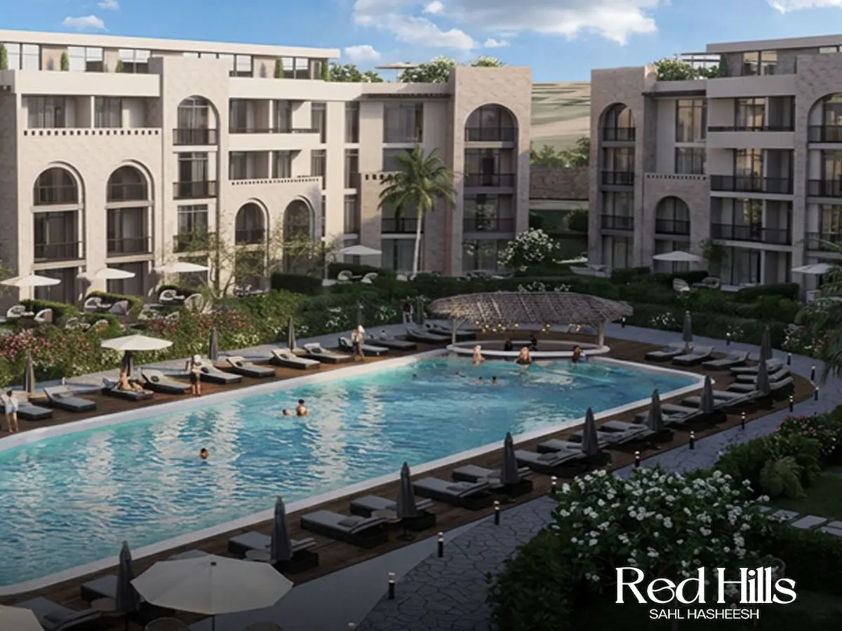 Red-Hills-Sahl-Hasheesh-7 Red Hills Sahl Hasheesh Pool & Buildings