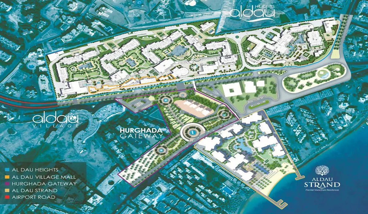 Aldau Developments projects map