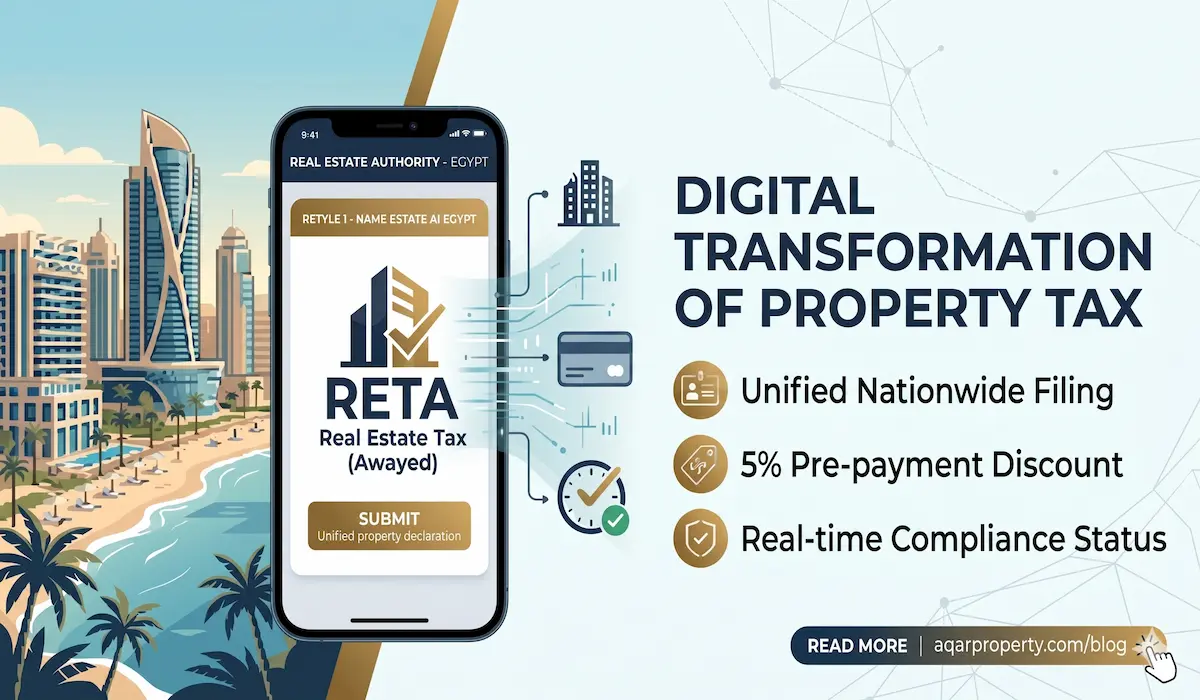 Understanding New RETA App Egypt ’s Digital Overhaul of Real Estate Tax