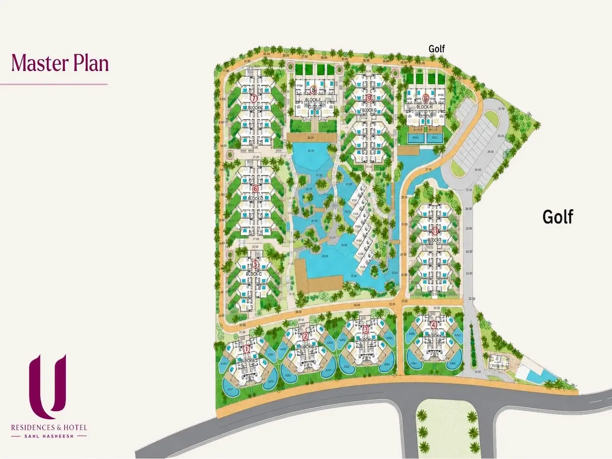 U Residence Sahl Hasheesh Master Plan
