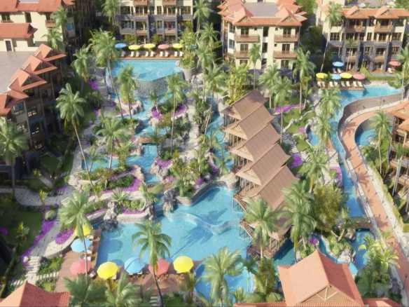 U Residence Sahl Hasheesh Pools & Buildings