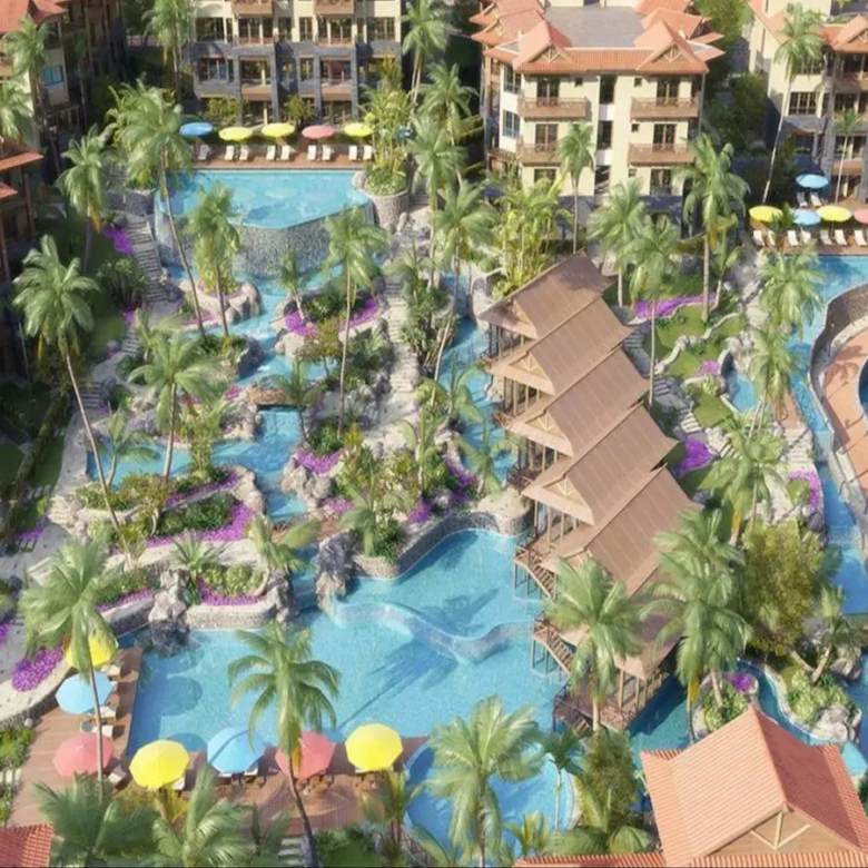 U Residence Sahl Hasheesh Pools & Buildings
